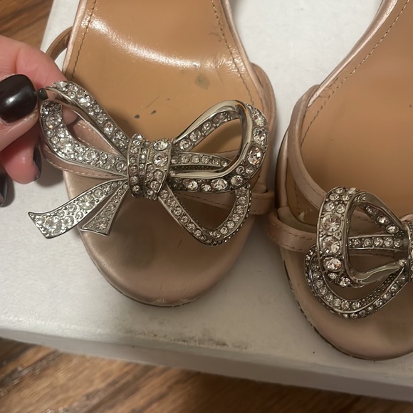 Aquazzura satin bow heels - Picture 3 of 6